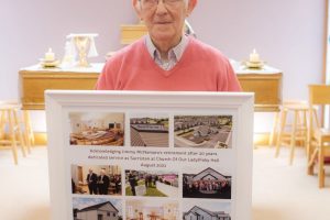 Retirement of Jimmy McNamara as Sacristan of Church of Our Lady