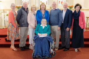 Retirement of Sally McNamara as Sacristan at Church of the Immaculate Conception, Barefield