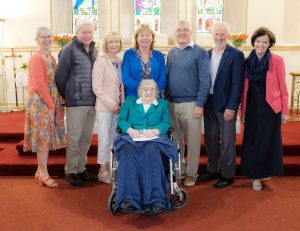 Retirement of Sally McNamara as Sacristan at Church of the Immaculate Conception, Barefield